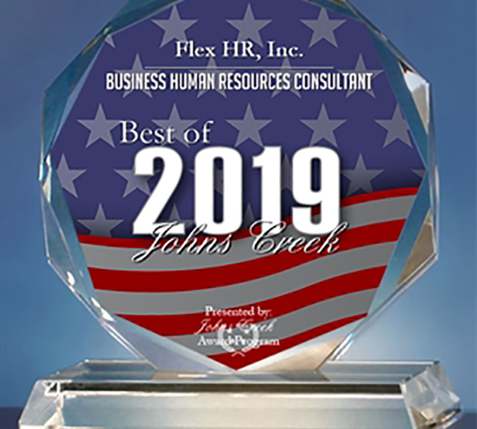 Flex HR Johns Creek Best of 2019 Award