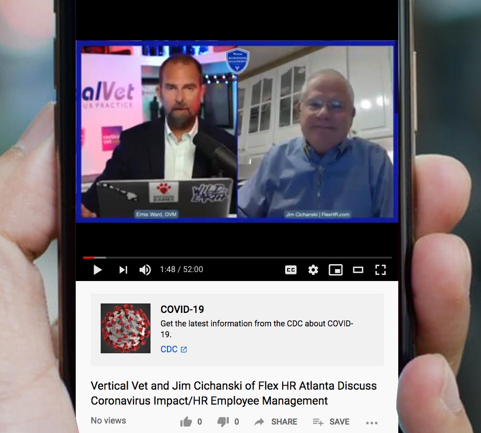 Vertical vet and Jim Cichanski discuss the coronavirus and HR business consulting