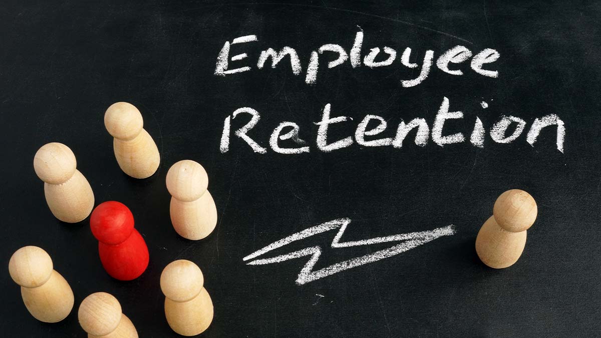 Employee retention graphic
