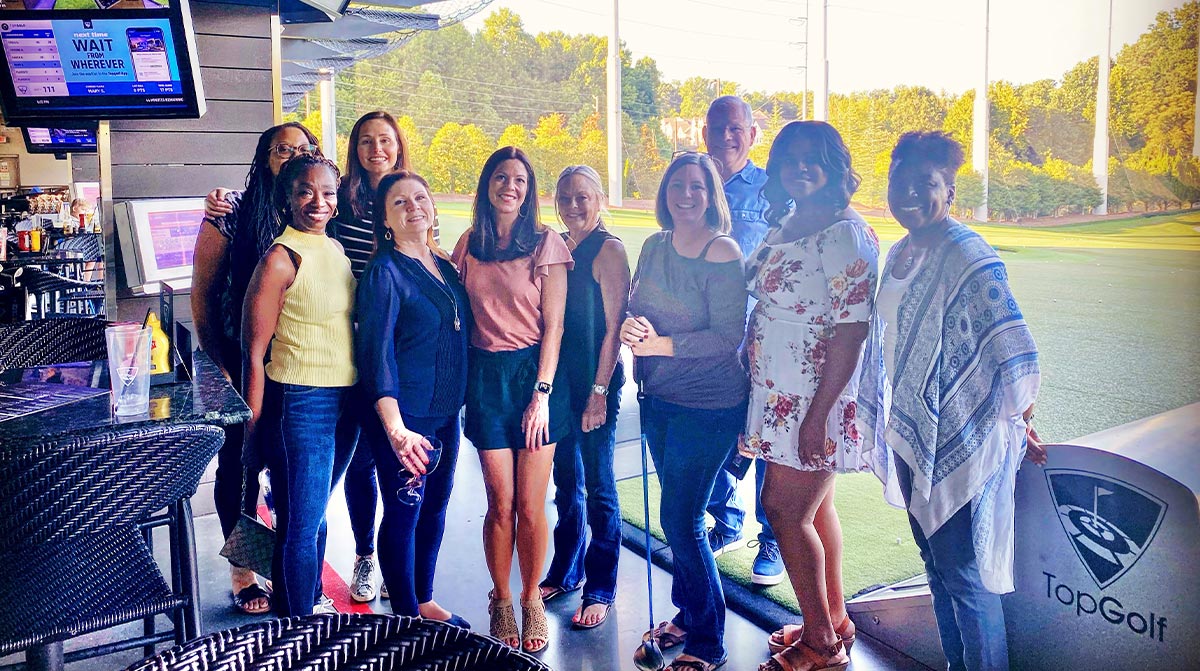 Top Golf Atlanta Company Outing Event for Flex HR