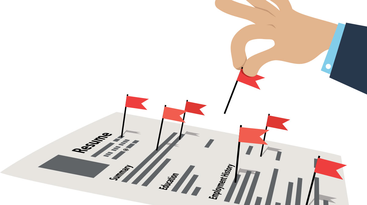 Resume Recruiter Red Flags