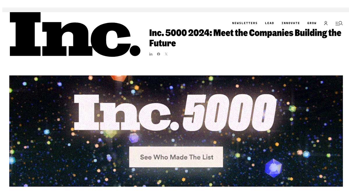 INC 5000 Flex HR 2024 Makes the list