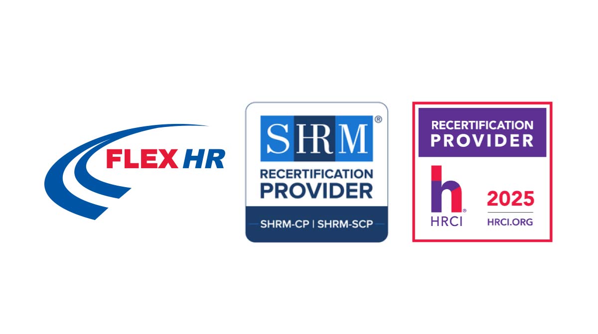 Flex HR SHRM HRCI Provider Logo