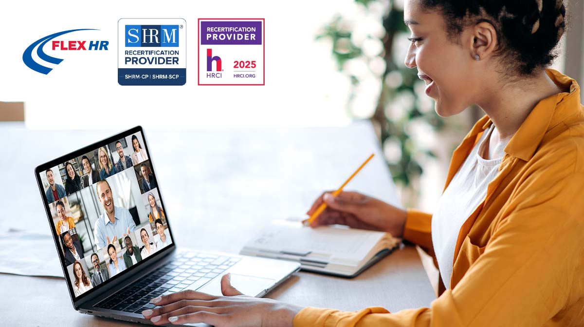 Webinar Provider Recertification SHRM HRCI